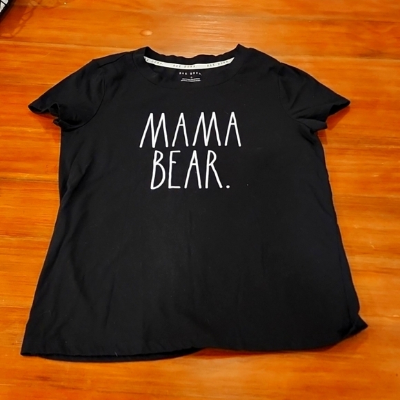 Rae Dunn Tops - Rae Dunn MAMA BEAR Tee - XS
